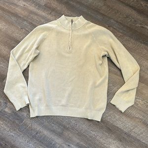 Madda Fella Waffle Knit 1/4 Zip Pullover